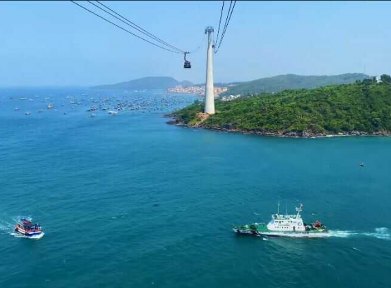 Cáp treo Hòn Thơm - Cáp treo 3 dây vượt biển dài nhất thế giới