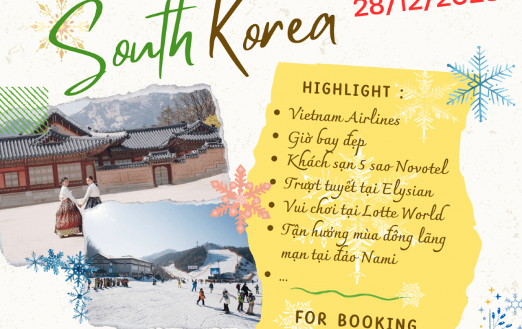 NAMI – LOTTE – NAM SAN – ELYSIAN (TOUR 5 SAO)